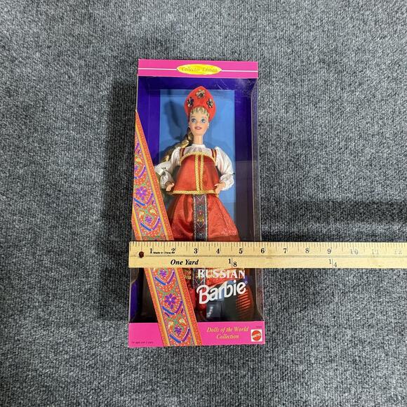 Vintage Russian Barbie Doll 16500 Mattel Dolls‎ of the World Collection NIB 1996 - Picture 11 of 11